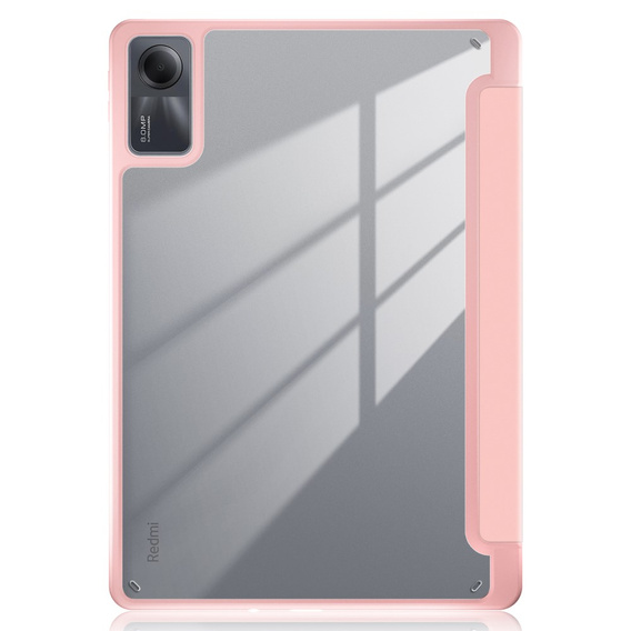 Θήκη για Xiaomi Redmi Pad SE 11", Smartcase Hybrid, με χώρο για γραφίδα, ροζ