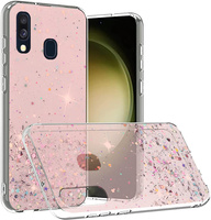 Θήκη για Samsung Galaxy A40, Glittery, ροζ