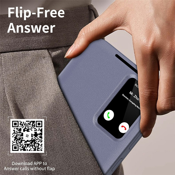 Θήκη με πτυσσόμενο καπάκι Smart View Wallet για Samsung Galaxy S26 Ultra