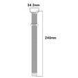 Λουράκι βραχιολιού Μιλάνο για Samsung Galaxy Watch Ultra 47mm (2025 / 2024), Ασημί