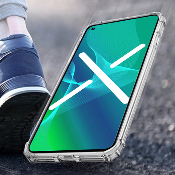 Θήκη για Oppo Reno6 Pro 5G, Dropproof, διαφανής