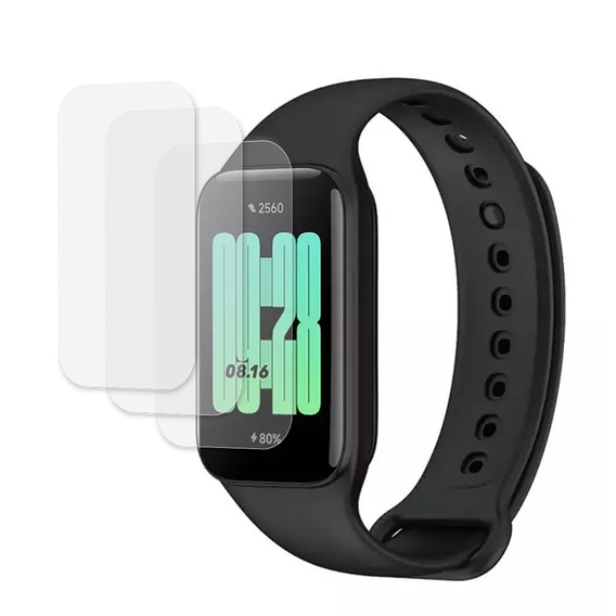 3x Φύλλο υδρογέλης ERBORD για Xiaomi Redmi Smart Band 2