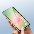 θήκη για το Samsung Galaxy A56, Magnetic Dual Glass, ασημένια