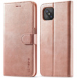 Θήκη με πτερύγιο για Oppo Reno 4 Z 5G, LC.IMEEKE, ροζ rose gold