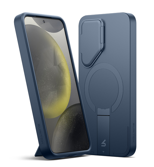 Θήκη για Samsung Galaxy S25, Suritch Shockproof, για MagSafe, μπλε