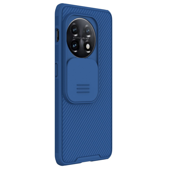 Θήκη για OnePlus 11 5G, θωρακισμένη Nillkin, CamShield Pro, μπλε