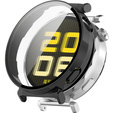 Θήκη 2σε1 + γυαλί μετριασμένο για Huawei Watch GT 5 Pro 42mm, μαύρη