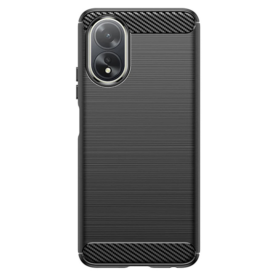 Θήκη για Oppo A38 4G / Oppo A18 4G, Carbon, μαύρη