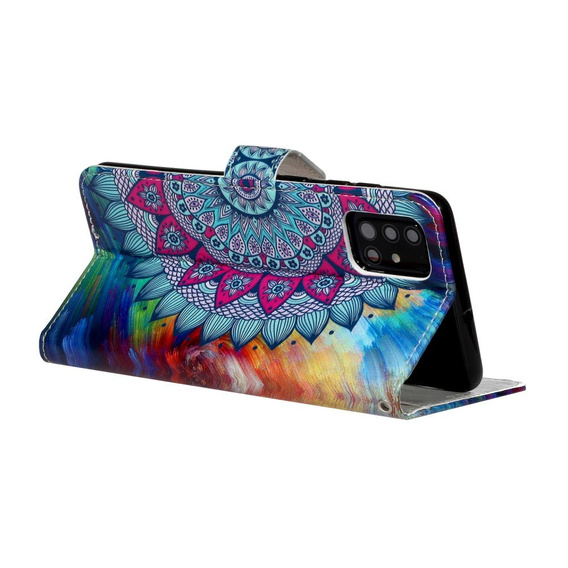Θήκη με πτερύγιο για Samsung Galaxy A51, Wallet, Mandala Flower