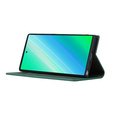 Δερμάτινη θήκη για Samsung Galaxy S23 Ultra, ERBORD Grain Leather, μπλε