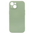 Θήκη για iPhone 15 Plus, Silicone Lite, πράσινη