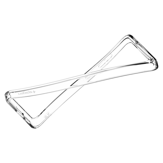 Θήκη MagSafe Spigen για Samsung Galaxy S25+ Plus, Ultra Hybrid, διάφανο / λευκό + Μετριασμένο γυαλί 9H