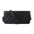 Θήκη με πτερύγιο για Xiaomi Poco F7 Pro / F7 Ultra, Crossbody Leather Wallet, μαύρη