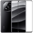 Μετριασμένο γυαλί 3D για Xiaomi Redmi Note 14 Pro+, μαύρο πλαίσιο