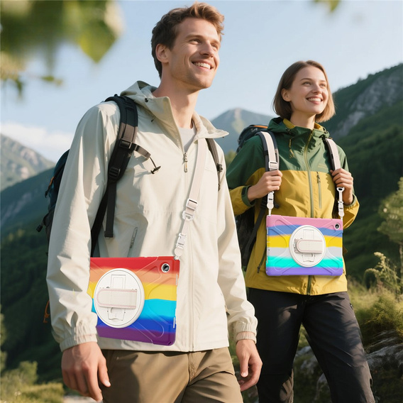 Θήκη με βάση και ιμάντα ώμου για Samsung Galaxy Tab A11+