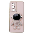 Θήκη για Xiaomi Poco F5 Pro, Astronaut, ροζ