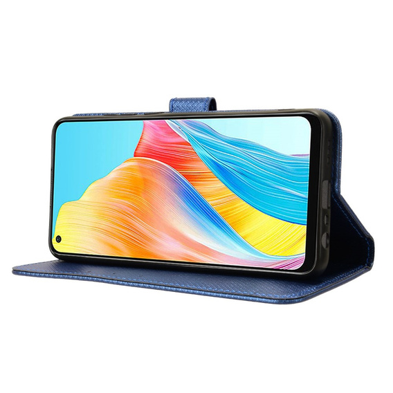 Αναδιπλούμενη θήκη για Oppo A58 4G, Smart Magnet, μπλε