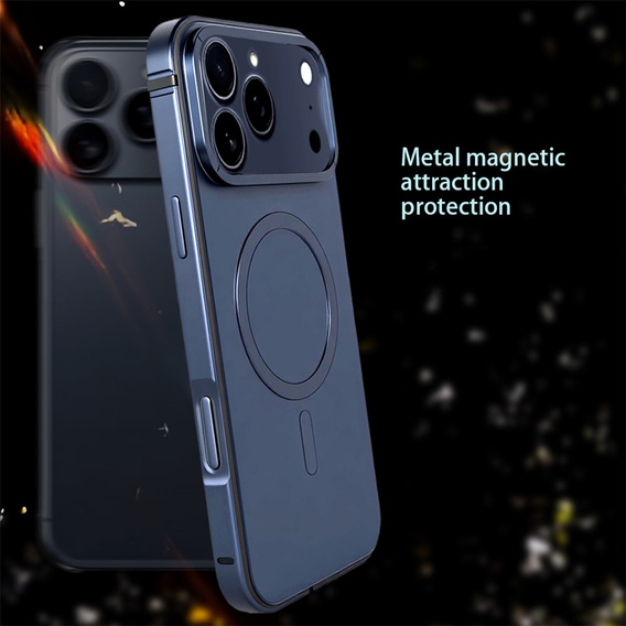 Metal Frame θήκη για MagSafe για iPhone 17 Pro