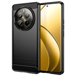 Θήκη για Realme 12 Pro 5G / 12 Pro+ 5G, Carbon, μαύρη