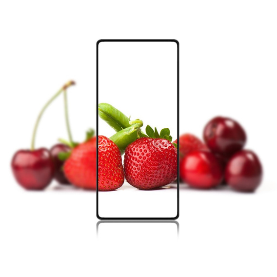 Mocolo Full Glue μετριασμένο γυαλί για Google Pixel 8A, μαύρο πλαίσιο