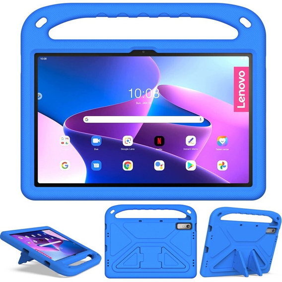 Παιδική θήκη για Lenovo Tab P11 Gen 2 TB350FU TB350XU 11.5", παιδική θήκη με λαβή, μπλε