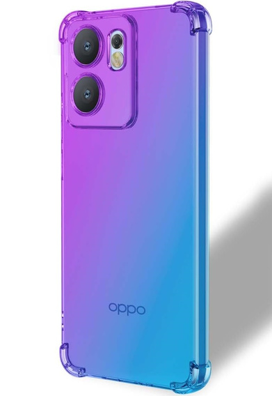 θήκη για το Oppo Reno 13F / Oppo Reno 13FS, Gradient Dropproof, Μωβ / μπλε