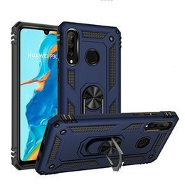 θωρακισμένη θήκη για Huawei P30 Lite, Nox Case Ring, μπλε