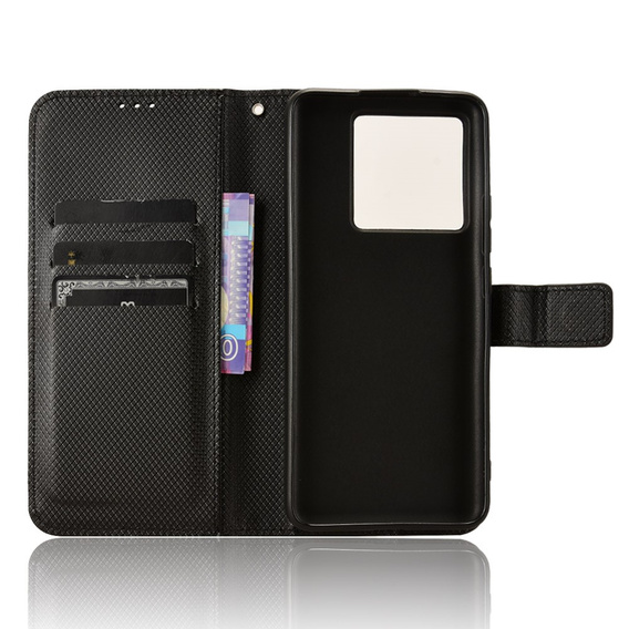 Αναδιπλούμενη θήκη για Xiaomi 13T / 13T Pro / Redmi K60 Ultra, Smart Magnet, μαύρο