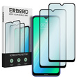 2x Μετριασμένο γυαλί για Xiaomi Redmi Note 8T, ERBORD 3D πλήρης οθόνη