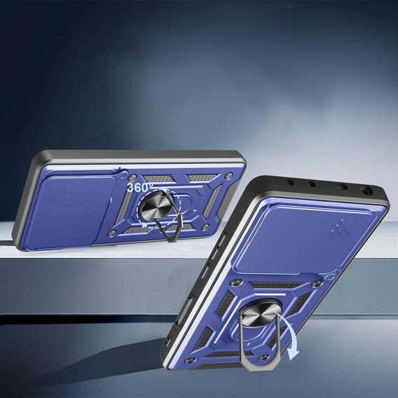 Θήκη για Honor 400 Lite, CamShield Slide, μπλε