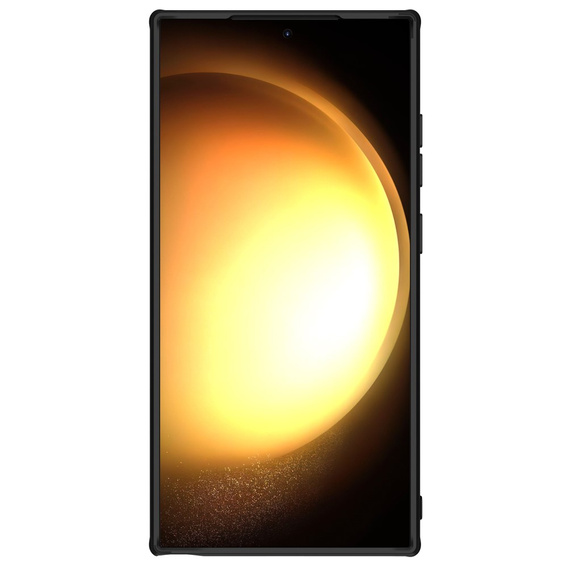 NILLKIN Θήκη για Samsung Galaxy S24 Ultra, θήκη σιλικόνης CamShield για MagSafe, μαύρη