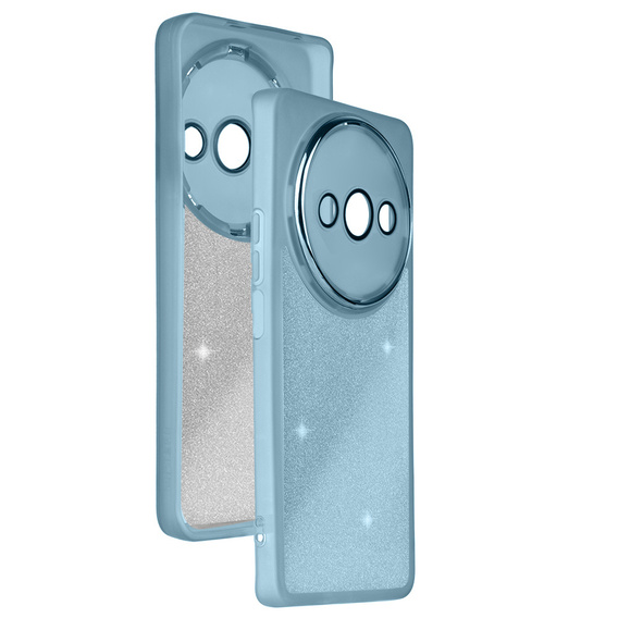 Θήκη για Xiaomi Redmi A3, Glittery Powder, μπλε