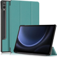 Θήκη για Samsung Galaxy Tab S9 FE+ Plus, Smartcase με χώρο για γραφίδα, πράσινη