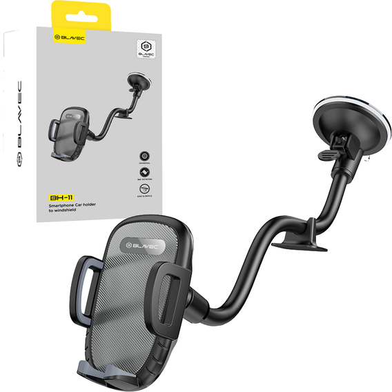 Βάση για παρμπρίζ αυτοκινήτου με ρυθμιζόμενο βραχίονα για smartphones