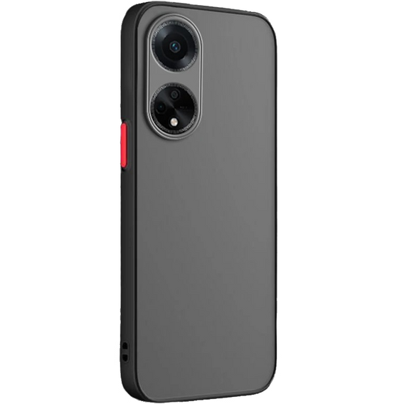 Θήκη για Oppo A18 4G / A38 4G, Fusion Hybrid, με προστασία κάμερας, ματ / μαύρο