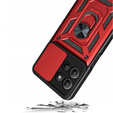 Θήκη για Motorola Moto G15 / Motorola Moto G15 Power, CamShield Slide, κόκκινη