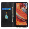 θήκη με πτερύγιο για OnePlus 13, Split Leather, μαύρη