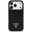 GUESS Rhinestone Triangle Logo θήκη για iPhone 17 Pro