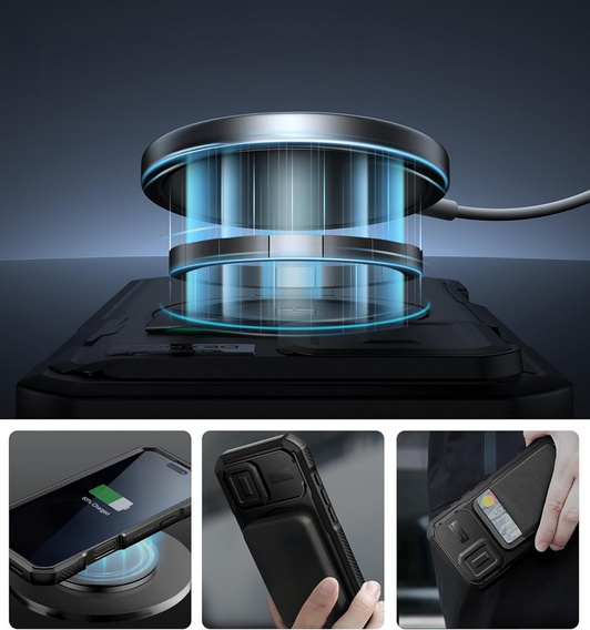 Θωρακισμένη θήκη Dexnor CamProtect MagSafe για iPhone 16