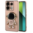 θήκη για το Xiaomi Redmi Note 13 Pro 5G, Astronaut, ροζ + μετριασμένο γυαλί 9H