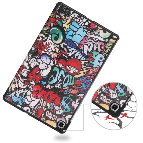Θήκη για Samsung Galaxy Tab S6 Lite, Smartcase, graffiti
