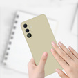 Θήκη για Samsung Galaxy A36 5G, Silicone Lite, μπεζ