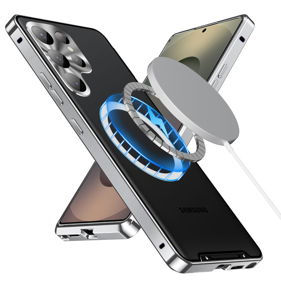 θήκη προστασίας κάμερας για το Samsung Galaxy S25 Ultra, CamShield MagSafe, ασημένια
