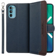 θήκη flip για το Motorola Moto G52 / G82 5G, KHAZNEH RFID, μπλε