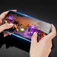 Μετριασμένο γυαλί για Oppo Reno 12 5G / 12 Pro 5G, Dux Ducis πλήρη οθόνη, μαύρο πλαίσιο