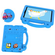 Παιδική θήκη για iPad mini 7.9" 2019/2015/2014/2013/2012 (5/4/3/2/1 gen.), Cute Patterns, με βάση, μπλε