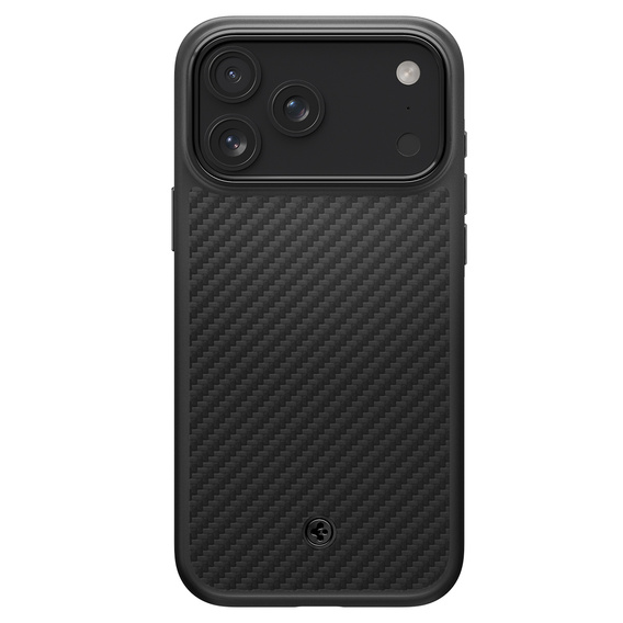 Θήκη Spigen Enzo Aramid MagSafe για iPhone 17 Pro, μαύρο ανθρακί