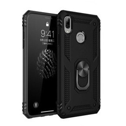 θωρακισμένη θήκη για Huawei P20 Lite, Nox Case Ring, μαύρη