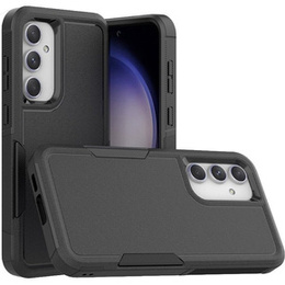 Θωρακισμένη θήκη για Samsung Galaxy S23 FE, Dual Shockproof, μαύρη