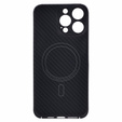 Θήκη για iPhone 15 Pro Max, Aramid Fiber Cover, μαύρη
